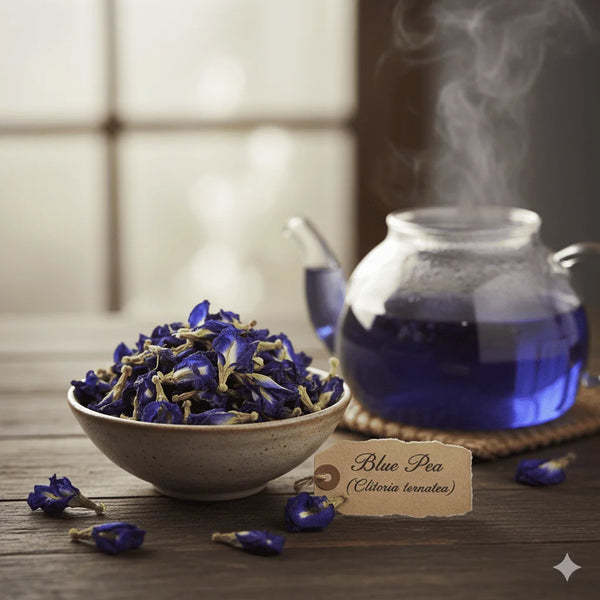 Blue Pea Flower